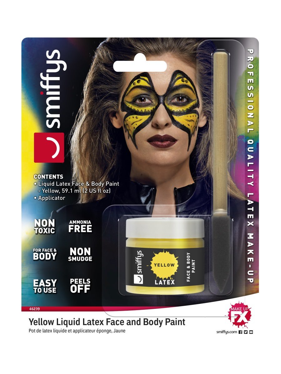 Latex Body Paint Yellow