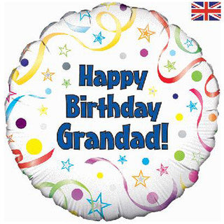 Happy Birthday Grandad 18" Foil Balloon