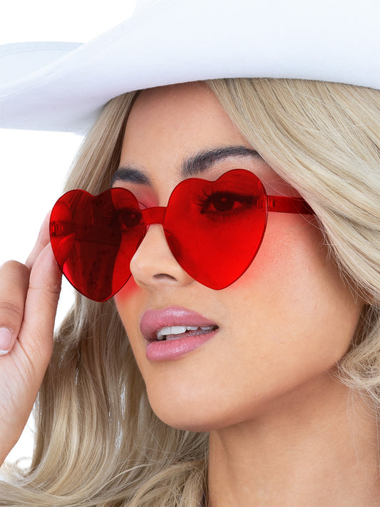 Red Heart Glasses