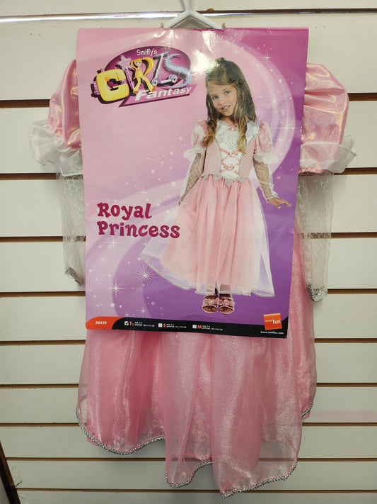 Royal Princess Child Costume 3-4