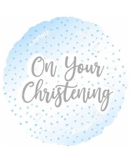 Christening 18" Foil Balloon