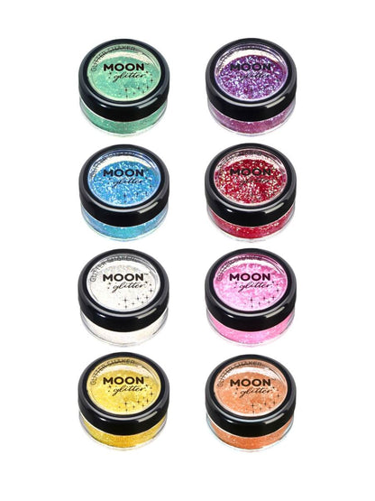 Moon Creations Face and Body Glitter Iridescent Fine Shaker Pot