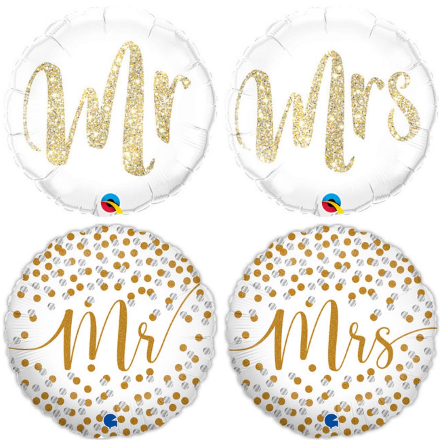 Mr or Mrs 18" Foil Balloon