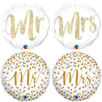 Mr or Mrs 18" Foil Balloon