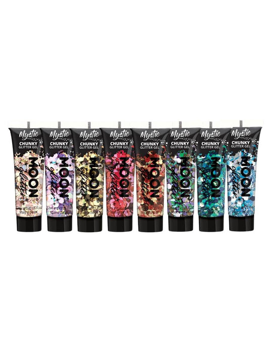 Moon Creations Face and Body Glitter Chunky Mystics Magical Mixes Gel