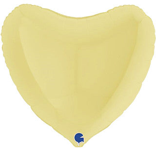 Plain Heart Pastel Giant 36" Balloon