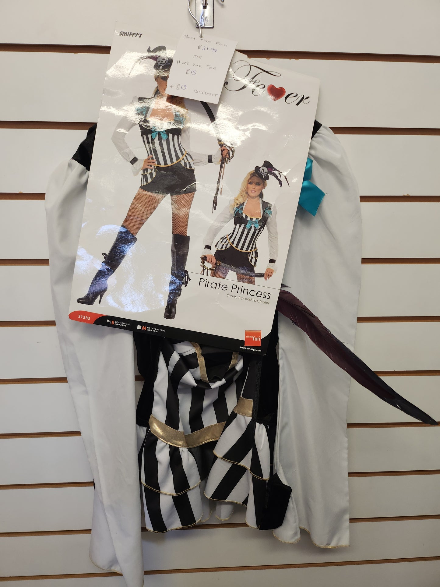Pirate Princess Romper Costume 8-10