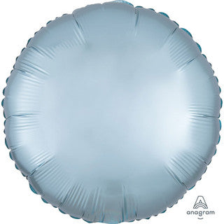 Plain Round Light Blue 18" Balloon