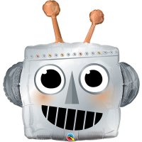 Robot Supershape Foil Balloon