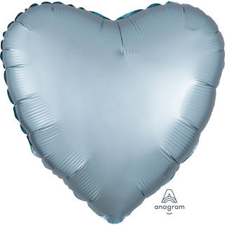 Plain Heart Blue 18" Balloon