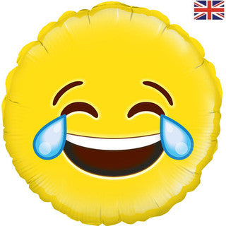 Laughing Cry Emoji 18" Foil Balloon