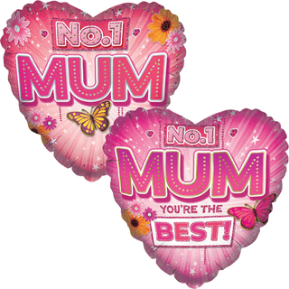 Mum You're The Best 18" Foil Balloon