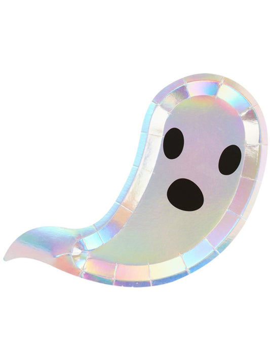 Holographic Ghost Shaped Tableware Plates