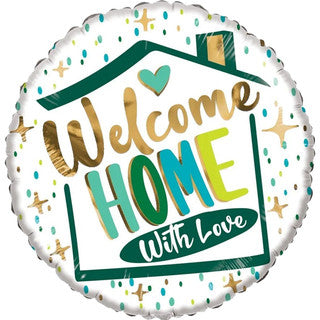 Welcome Home 18" Foil Balloon