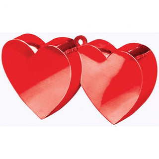 Double Heart Balloon Weight