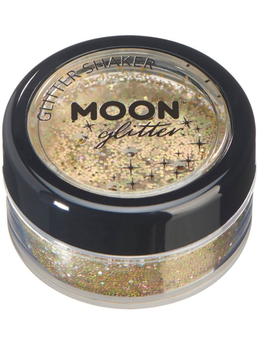 Moon Creations Face and Body Glitter Holographic Fine Shaker Pot