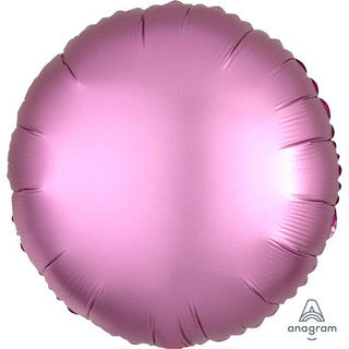 Plain Round Pink/ Rose 18" Balloon