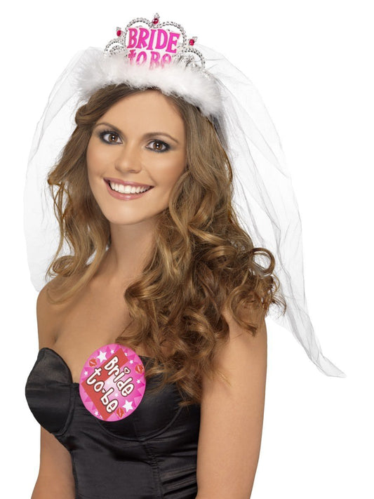 Bride to Be Tiara with Veil