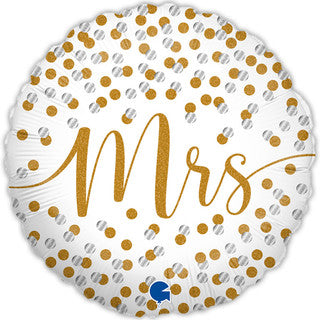 Mr or Mrs 18" Foil Balloon