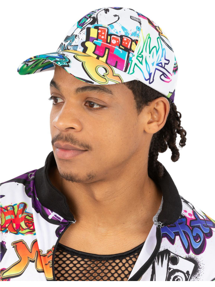 90's Graffiti Peaked Cap