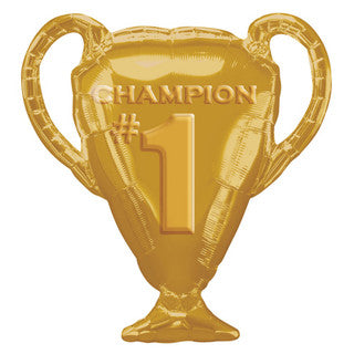 Champion Trophy Supershape Foil Balloon