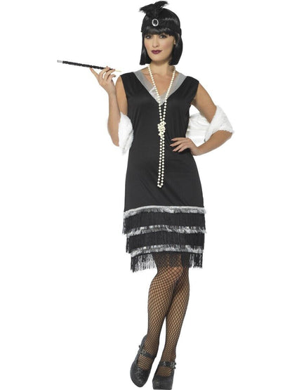Flapper with Stole Costume