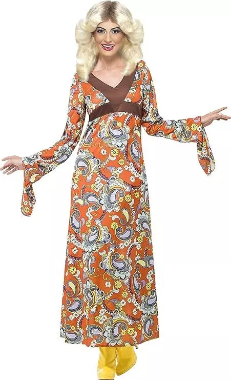 Woodstock Maxi Hippie Costume
