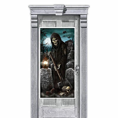 Grim Reaper Door Banner Decoration