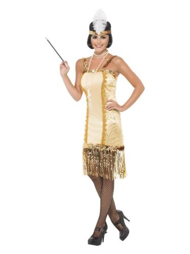 Flapper Charleston Gold Costume
