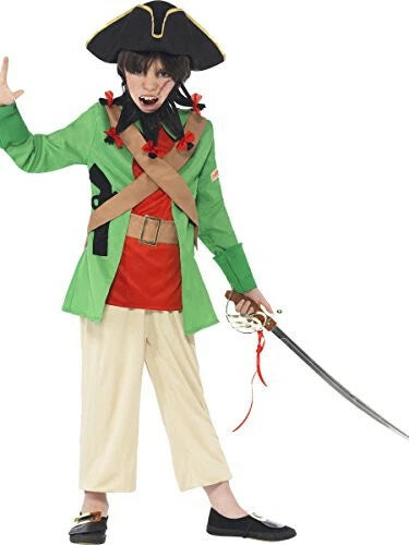 Pirate Captain Blackbeard Child Costume