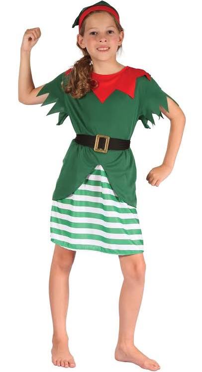 Elf Girl Child Costume