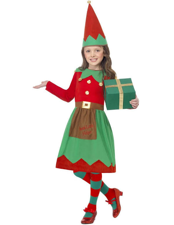 Santa's Little Helper Girl Costume