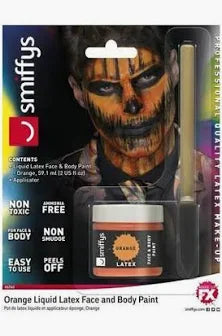 Latex Body Paint Orange