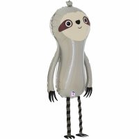 Sloth 39" Walkies Supershape Foil Balloon