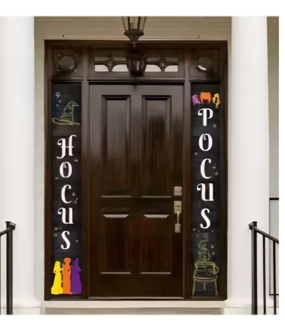 Hocus Pocus Porch Banner Decoration