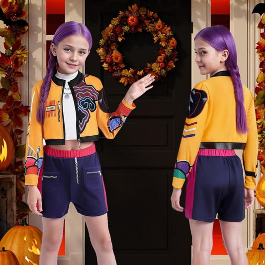 🌟New🌟 Demon Huntress Purple Child Costume