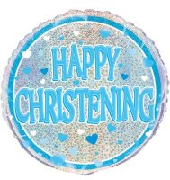 Happy Christening Girl/ Boy 18" Foil Balloon