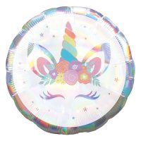 Iridescent Unicorn 18" Foil Balloon