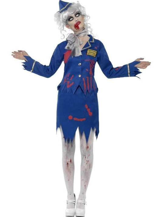 Zombie Airhostess Costume